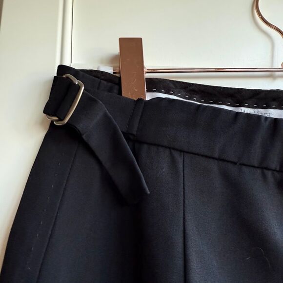 MaxMara Tailored Wool & Silk Midi Skirt in Black size 8 - Picture 5 of 10